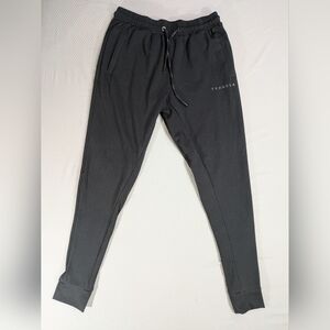 Youngla Fitted Lifting Tapered Jogger Gym Elite Performance Stretch Mens M